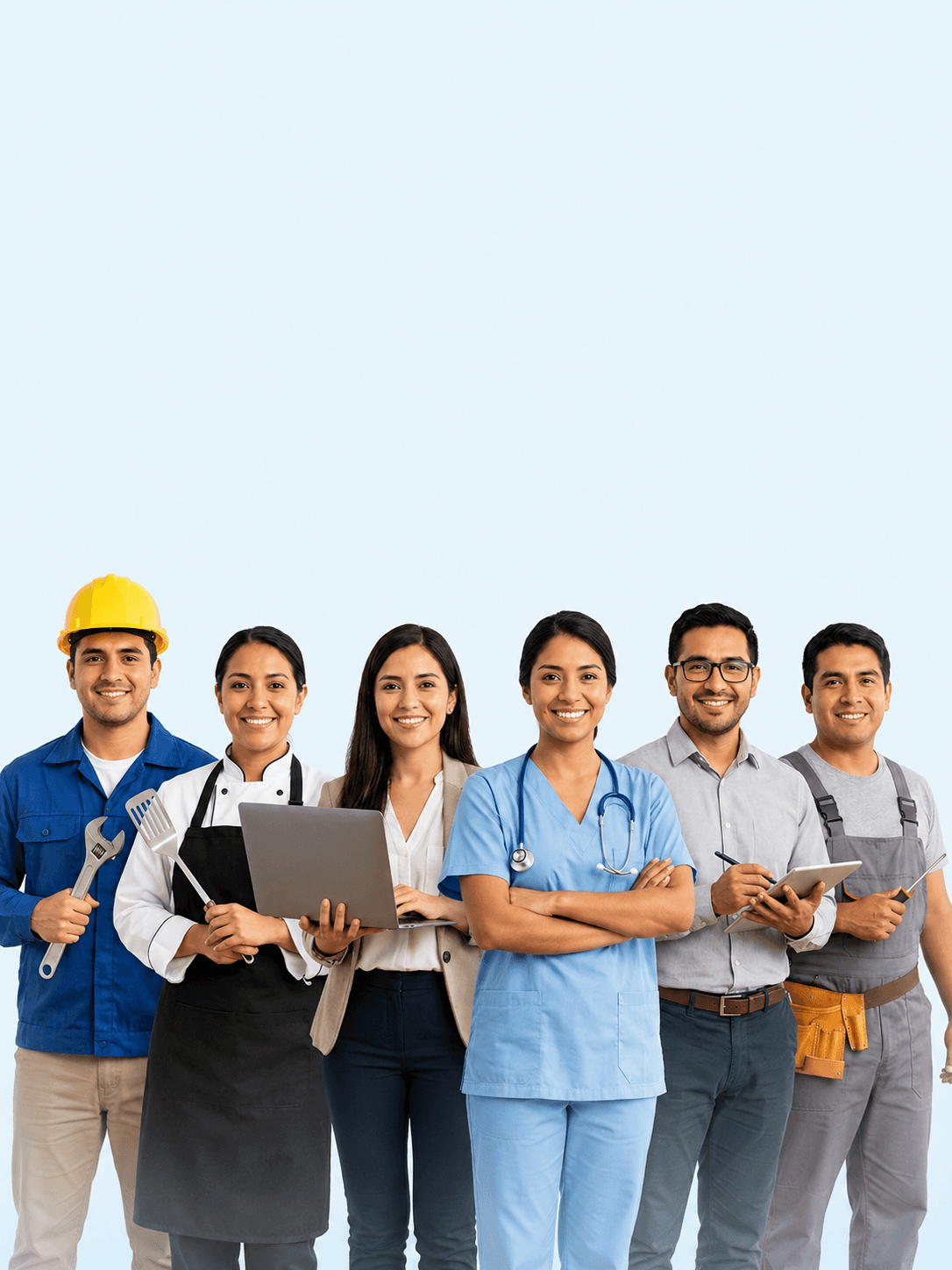 Profesionales y trabajadores de Santiago del Estero